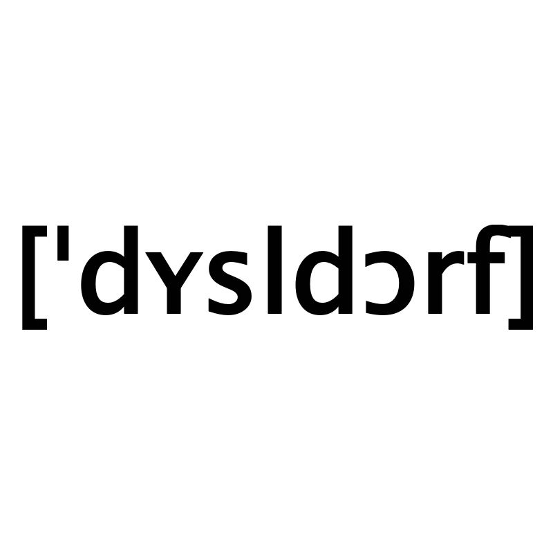 Dusseldorf loud writing