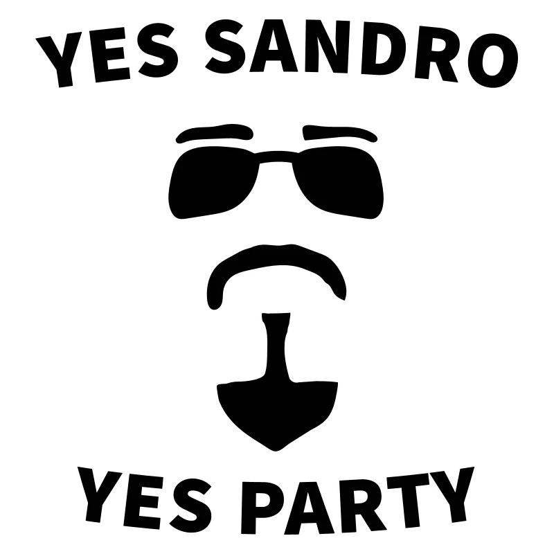 Yes Sandro Yes Party! Wagner Bart Geschenk Idee
