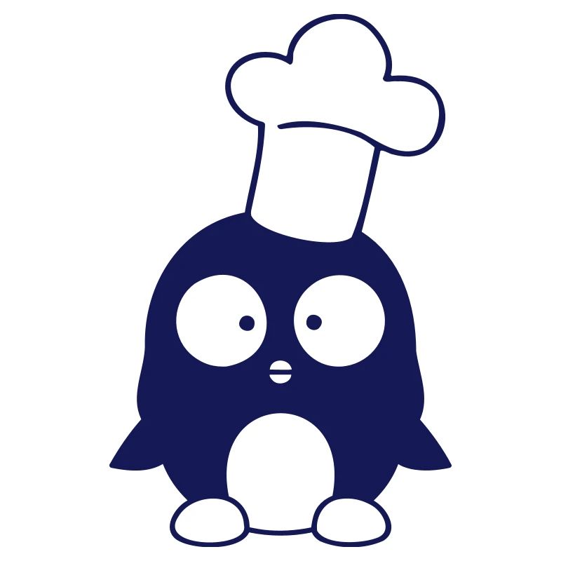 Penguin Kitchen Chef Hat Cuisine