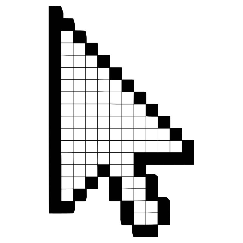 Computer mouse pointer