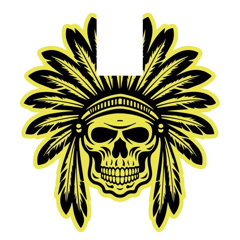Crâne de chef indien apache