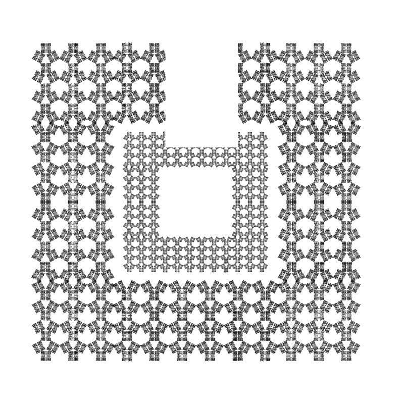 Square decor