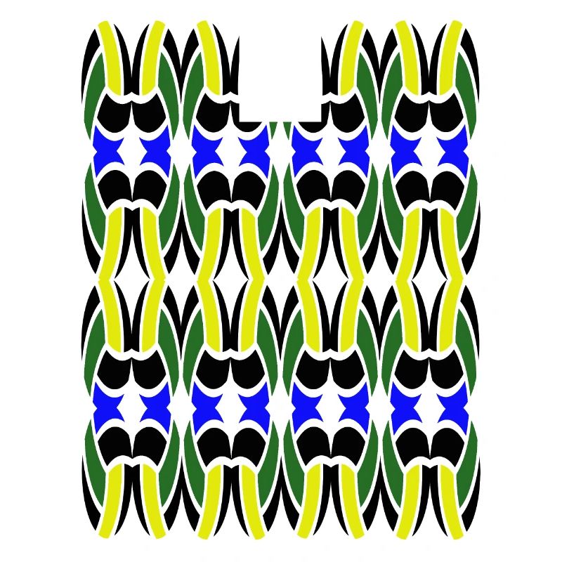 Einzigartiges Multicolor-Design