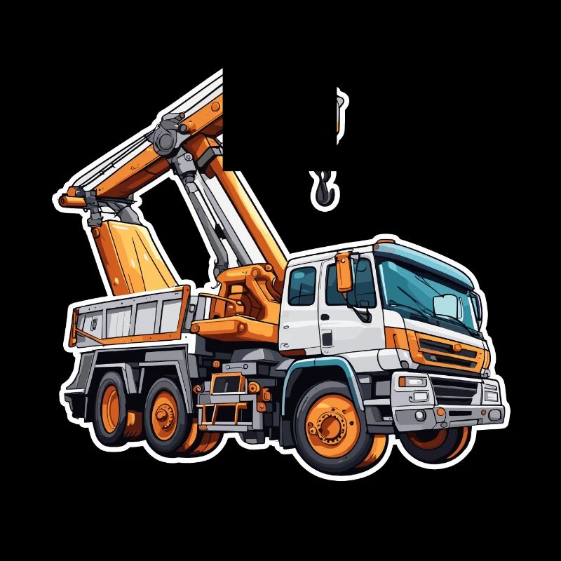 Kran / Baustelle / Seilwinde / Kransystem