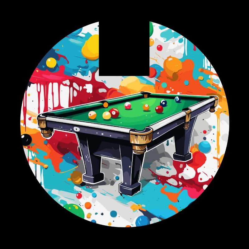 Billard / Boule de billard / 8 boules / billard / Kö
