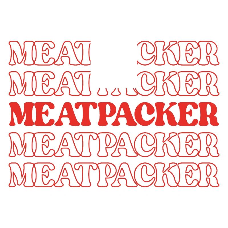 Fleischpacker Fleischverarbeiter Fleischarbeiter Verarbeiter