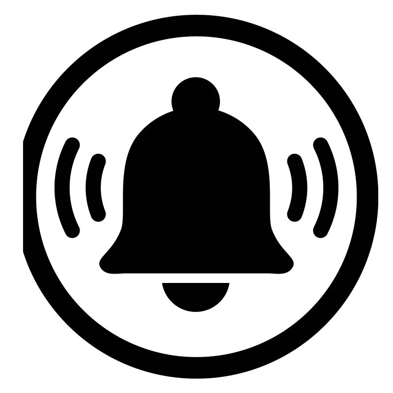 Ringing alarm bell