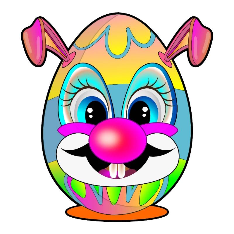 Gifts for Easter - Easter Eggs Clown