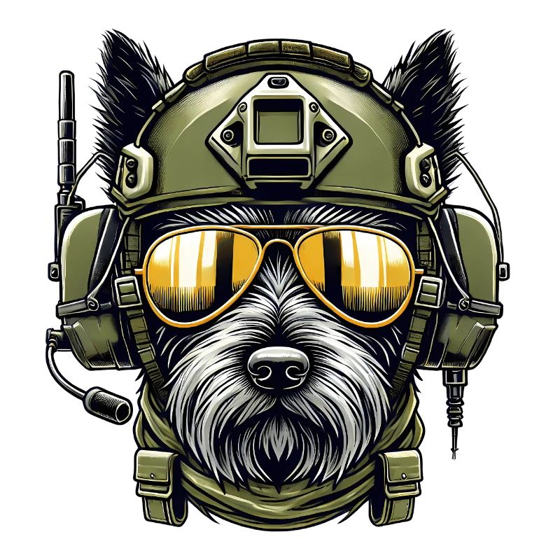 Terrier écossais Conception militaire