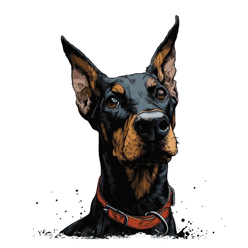 Cooler Dobermann