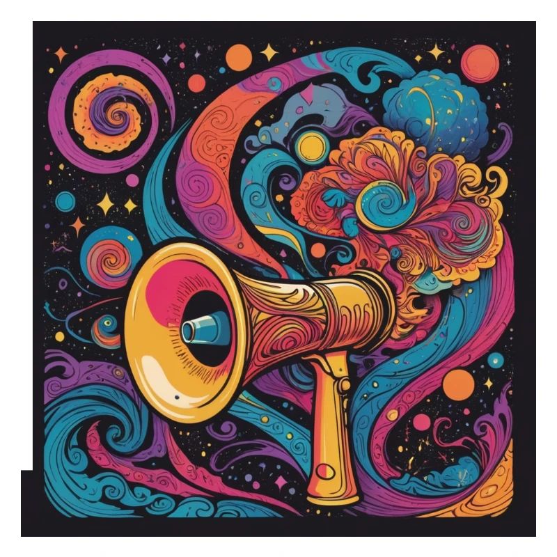 Psychedelic Exploration with Space Speaker