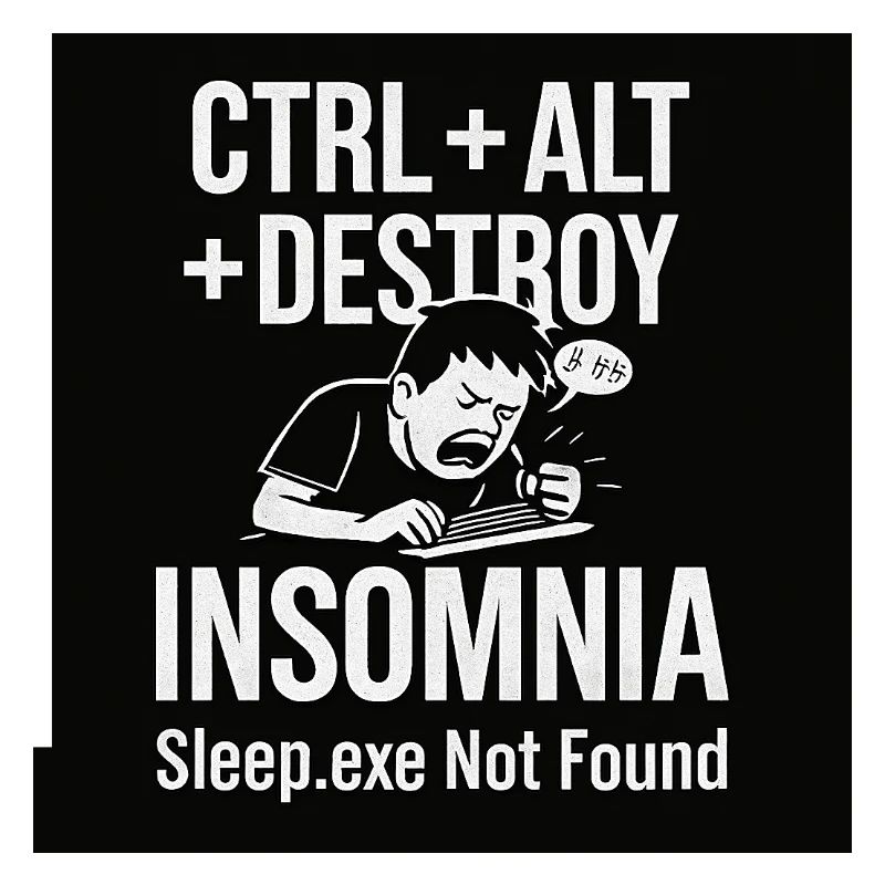 Insomnia Meme Graphic Tee