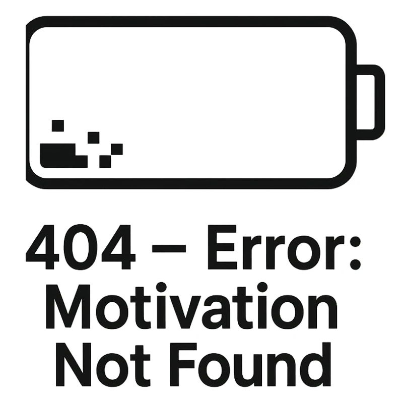 Error 404 Motivation not found