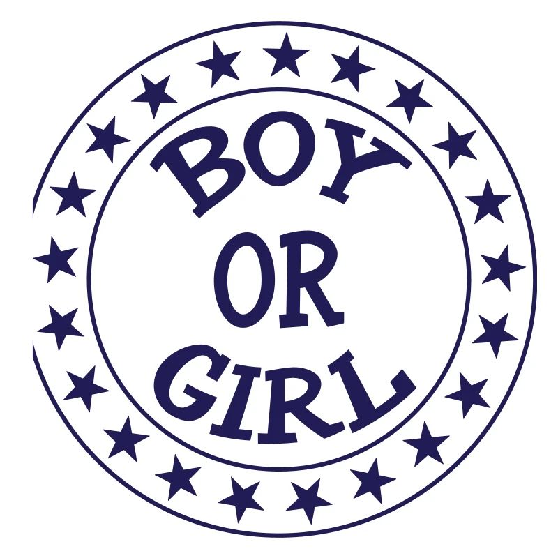 Junge oder Mädchen? Schwangerschaftsgeburt Schwanger