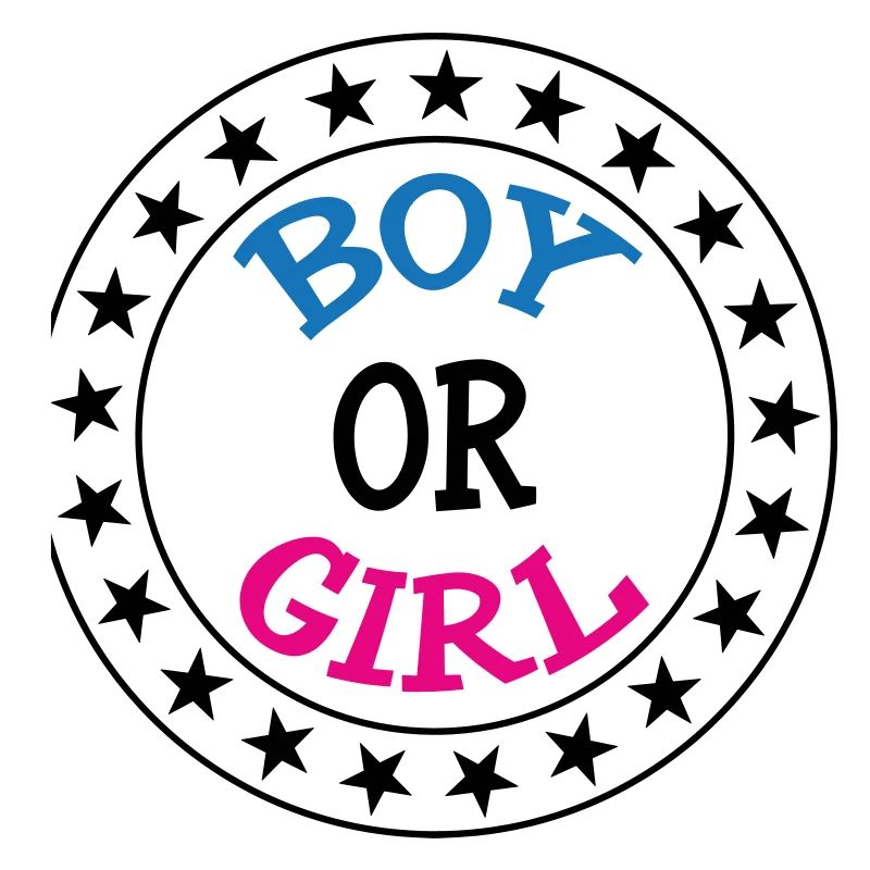 Junge oder Mädchen? Schwangerschaftsgeburt Schwanger