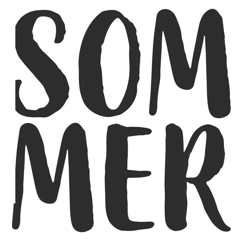Sommer Handlettering Stil