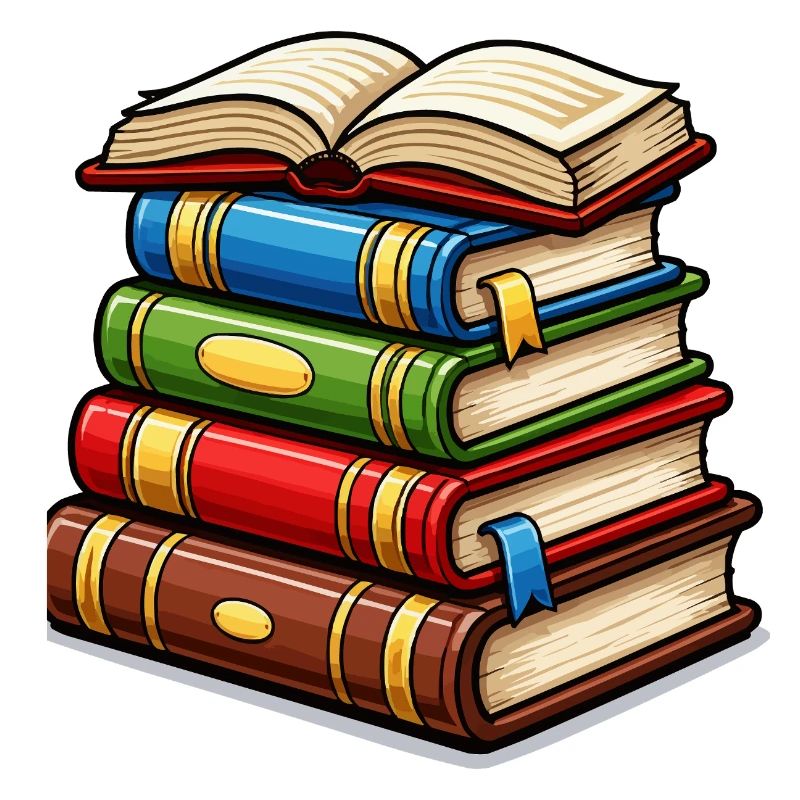 Stack of books book