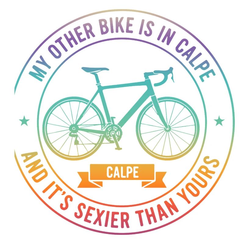 Tee de la rivalité vélo Calpe