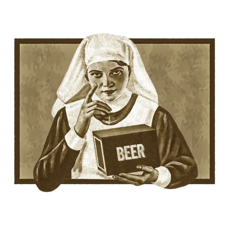 Vintage Bier Werbung