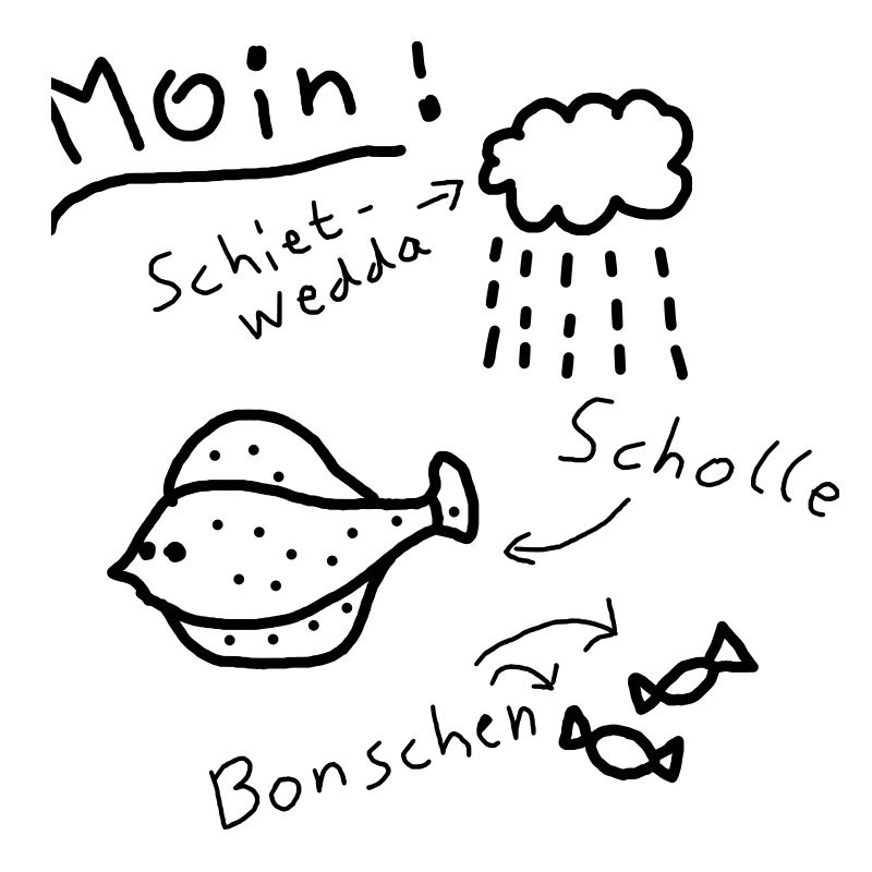 Moin North German Typical Low German