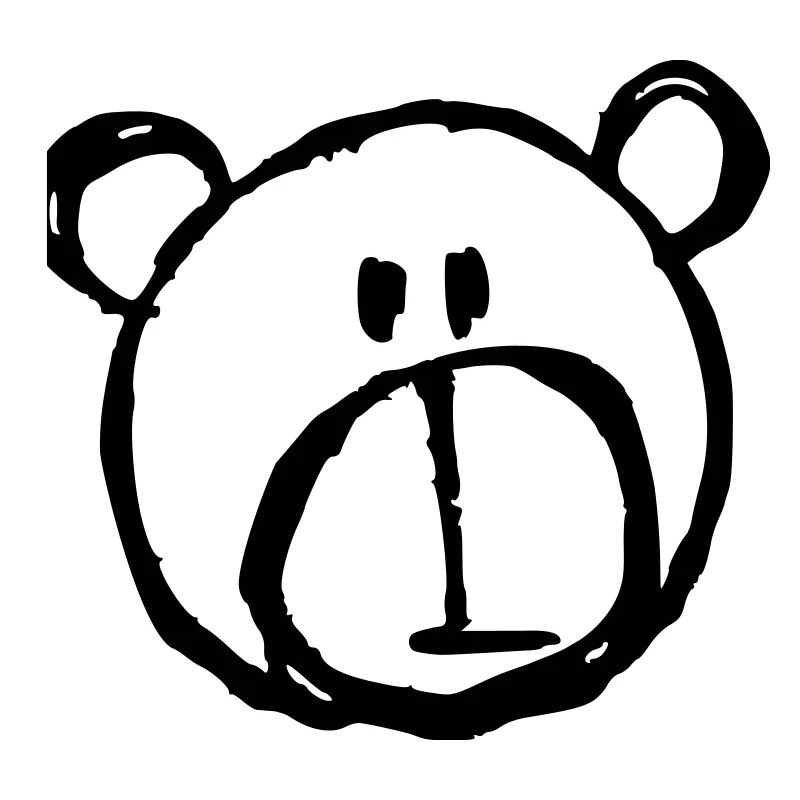 Simple Teddy Bear Drawing Team Teddi