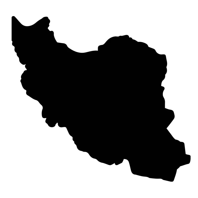 Iran Silhouette
