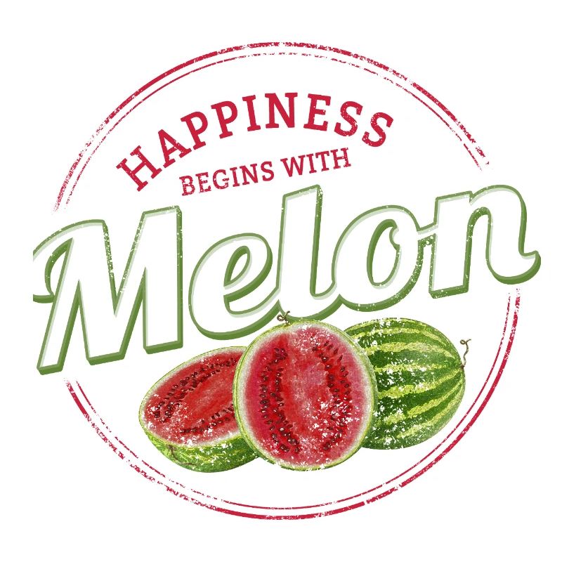 Snack de pastèque Vintage Fruit Retro Melon