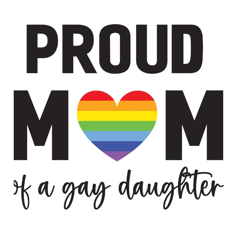 LGBT Pride Month - Stolze Mutter einer schwulen Tochter