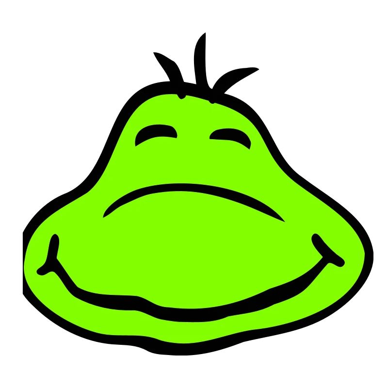 Frog Toad Smiles Funny Comic Happy Cute