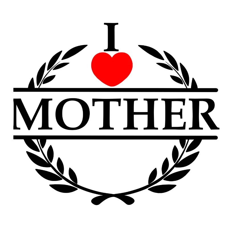 Lorbeerkranz Ich liebe Mutter