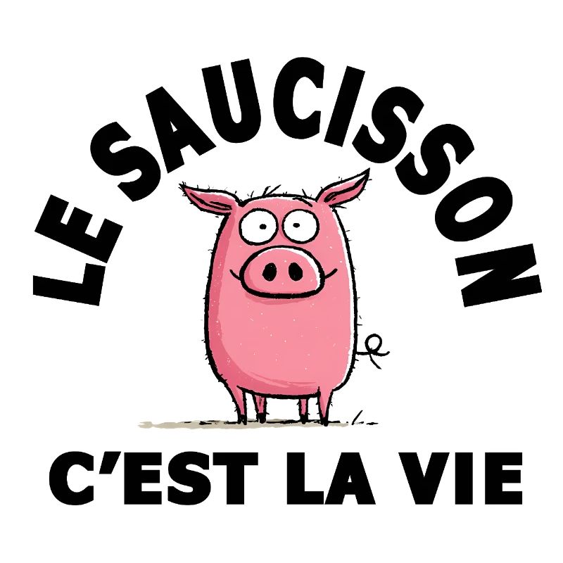 le saucisson c'est la vie humour
