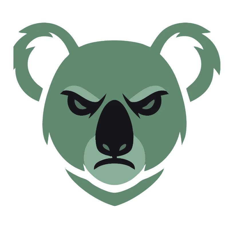 Wütender Koala