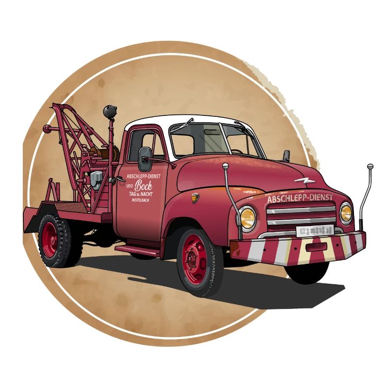 Abschleppwagen Oldtimer