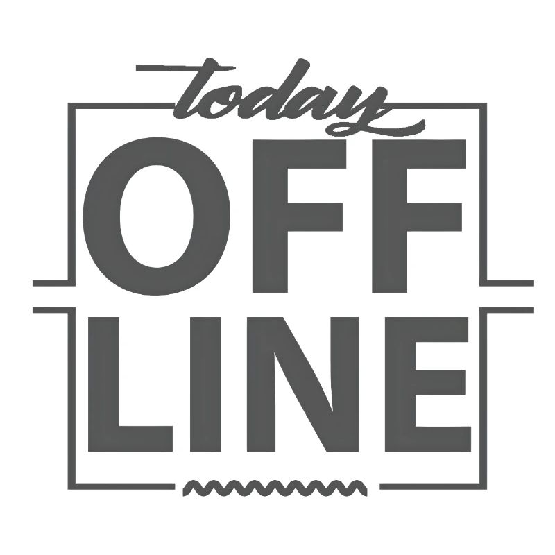 Déclaration de conception hors ligne d’aujourd’hui indiquant le minimum