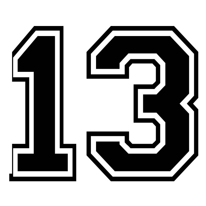 13