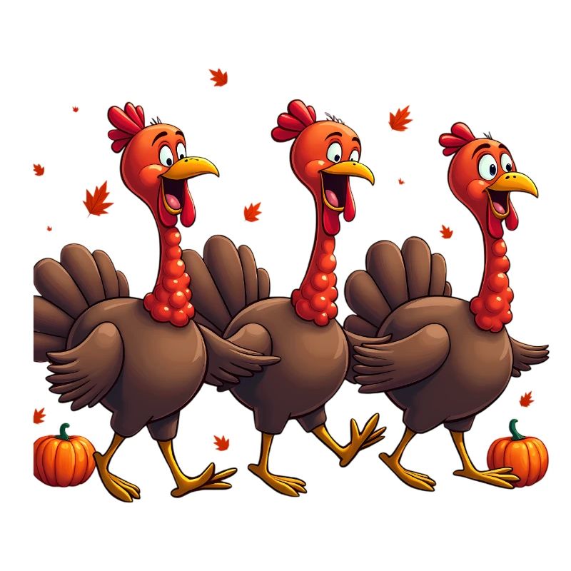 Bébé dinde de Thanksgiving
