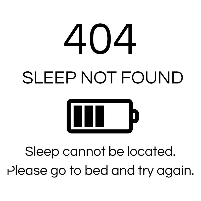 404 Sleep not found