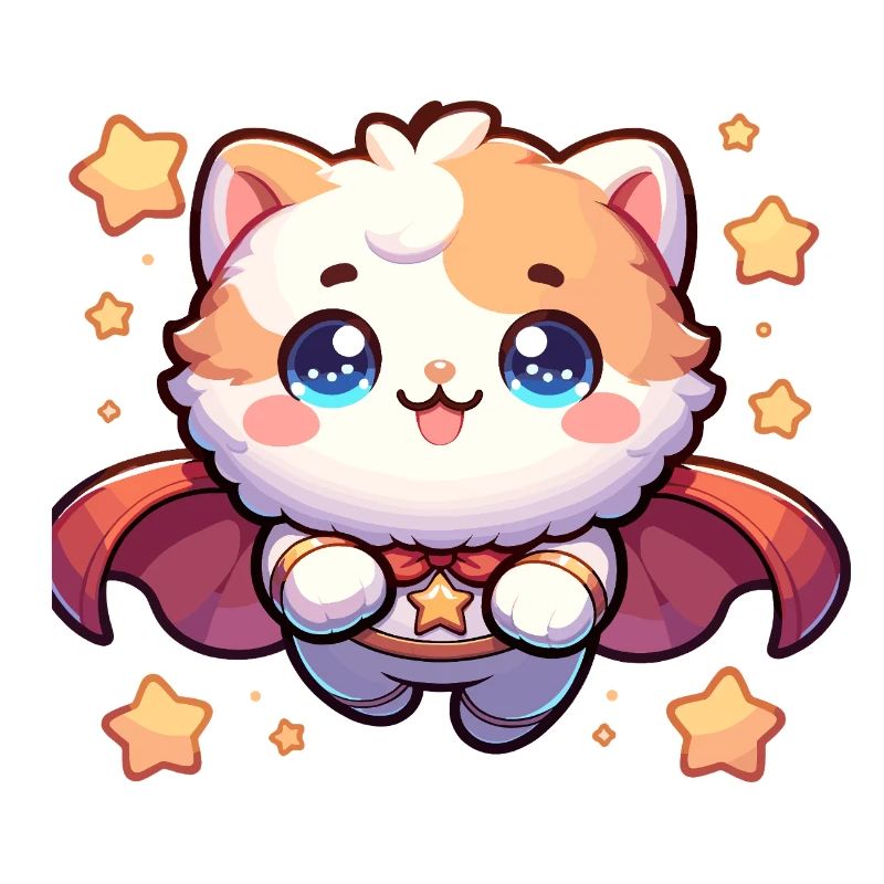 Heroes Kitten Superhero Cat Super Kitty