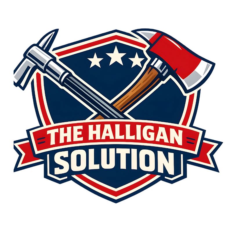 Halligan Solution Shield Graphic