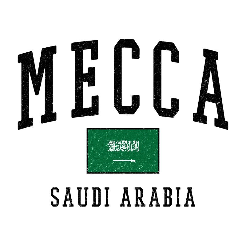 Mecque, Arabie Saoudite : Conception du drapeau