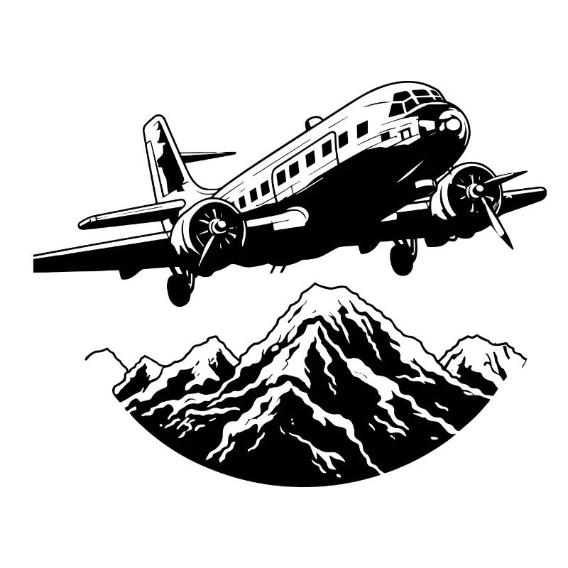 Flugzeug Grafik