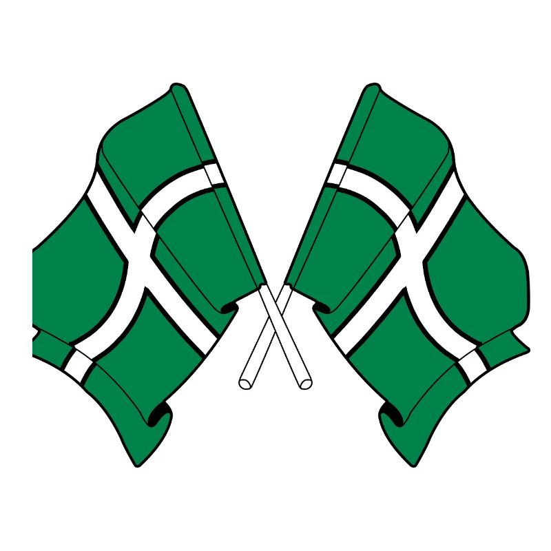 Devon Crossed Flags