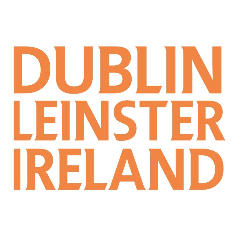 Dublin – Irlande Textdesign