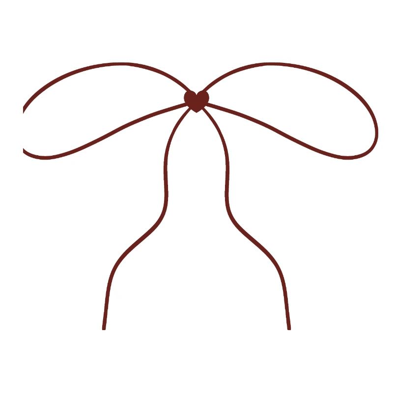 Continuous Bow Line Art
