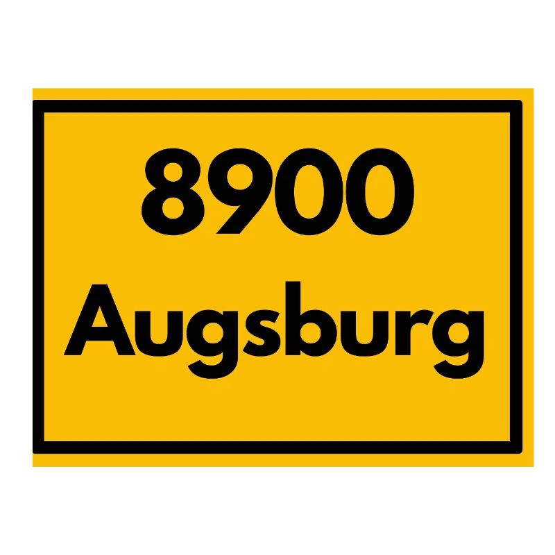 OLD POSTCODE POSTCODE RETRO 8900 AUGSBURG