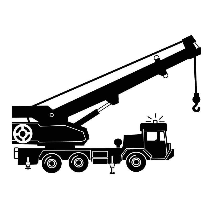 Kranwagen oder Abschleppwagen