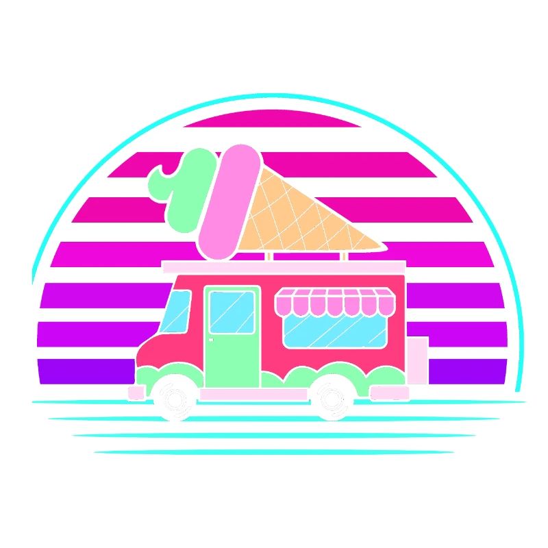 Eiscreme Eiswagen Eis Eisdiele