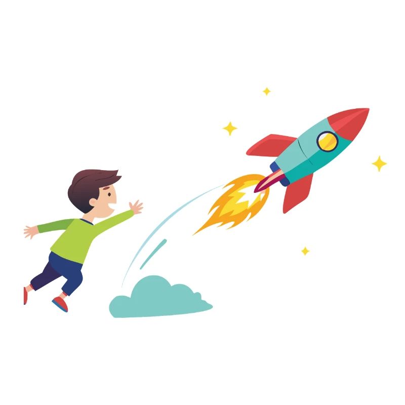 Kid Rocket Launch Abenteuer