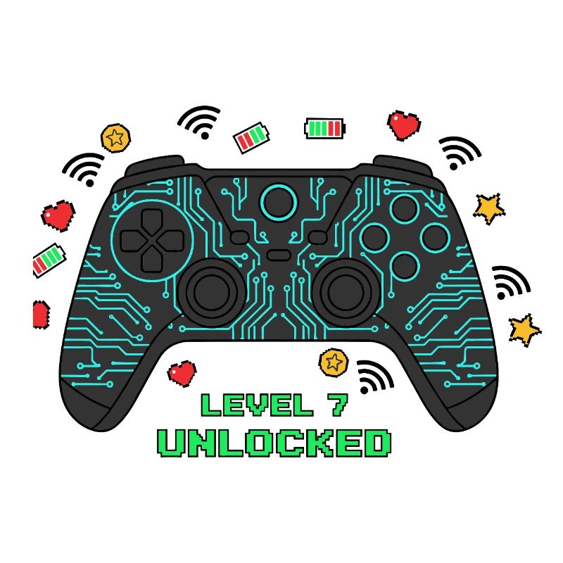 Level 7 Unlocked Gamer Controller