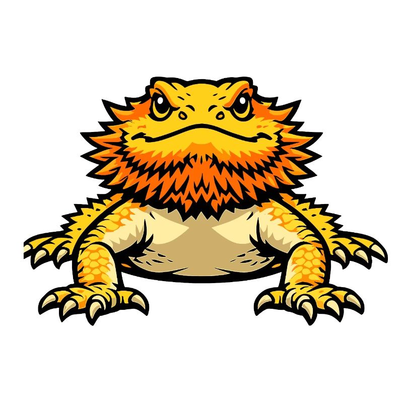Flammensalamander Karikatur